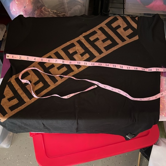 FENDI Roma Made in Italy 100% Wool Knitwear Pullover - Picture 14 of 15